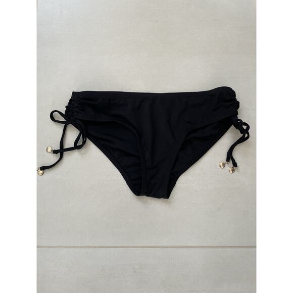 Anne Cole Swim Bikini Bottom Ruched Sides Swimwear - Picture 1 of 9